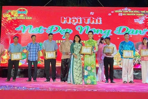 Hội thi 'Nét đẹp nông dân' huyện Phú Tân năm 2025