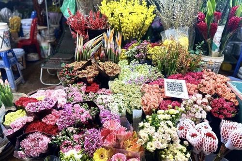 Chợ hoa Quảng Bá - Nơi 'gói ghém' cả mùa xuân