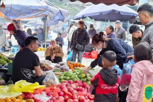 Rộn ràng chợ Tết vùng cao Mường Khương