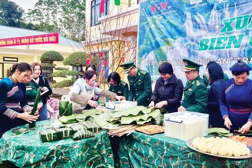 Tết của những chiến sĩ biên cương