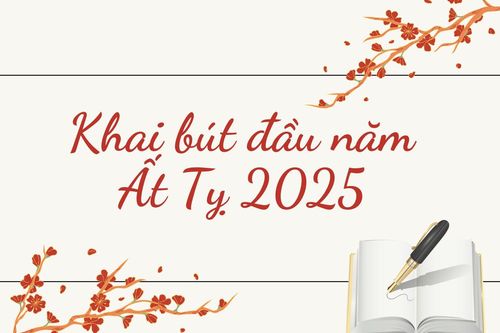 Khai bút đầu năm Ất Tỵ 2025 ngày nào, giờ nào?