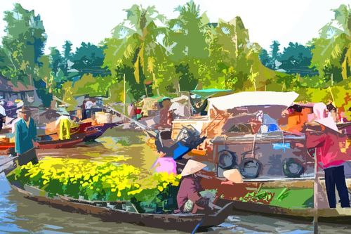 Nỗi nhớ Tết quê miền sông nước