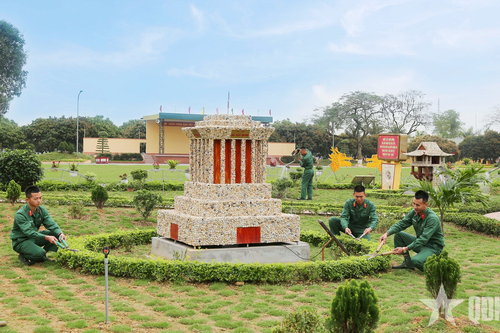 Rộn ràng đón xuân cùng bộ đội Lữ đoàn Pháo binh 382