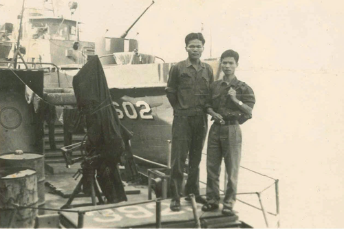 Gặp nhau trong bão 'thần tốc'
