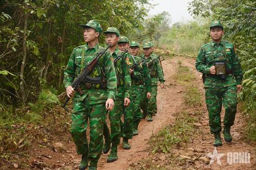 Mùa Xuân trên những nẻo đường tuần tra