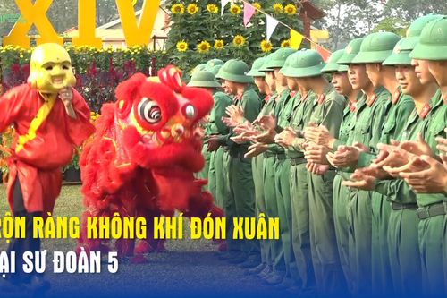 Rộn ràng không khí đón Xuân tại Sư đoàn 5