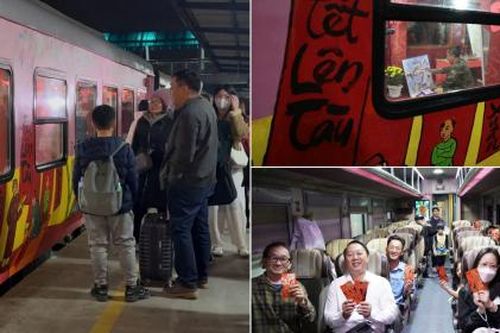Hơn 500 hành khách trên hành trình xuyên giao thừa Ất Tỵ