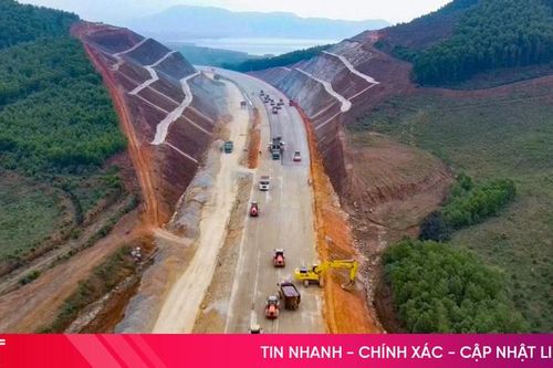 Rộn ràng sắc xuân trên công trường cao tốc Bắc – Nam qua Hà Tĩnh