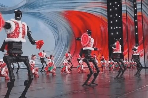 Tiết mục robot nhảy múa gây sốt trên chương trình Gala Tết của CCTV