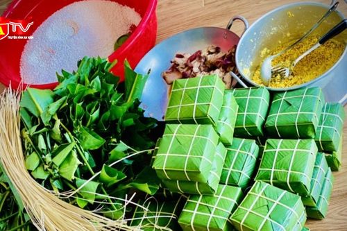 Sáng tạo hương vị mới từ bánh chưng truyền thống