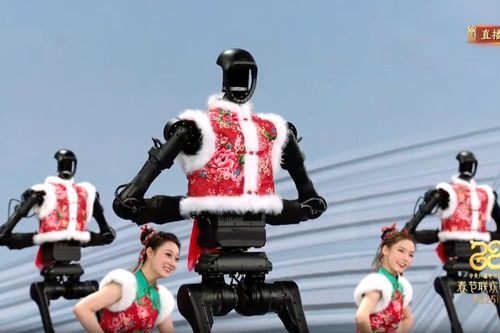 Tiết mục robot Trung Quốc nhảy múa gây sốt tại gala đêm giao thừa