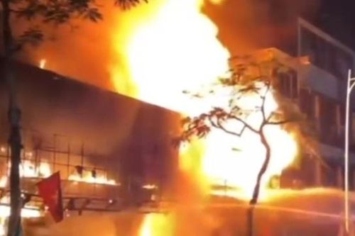 Hải Phòng: cháy nhà hàng lớn vào mùng 1 Tết