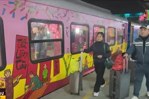 Nhiều mác tàu chạy xuyên Tết phục vụ khách du xuân