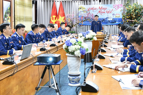 Vùng Cảnh sát biển 2 'mừng Đảng, mừng Xuân Ất Tỵ 2025'