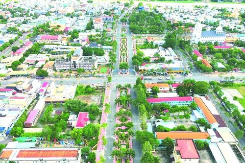 'Sắc xuân' trên Đồng Tháp Mười
