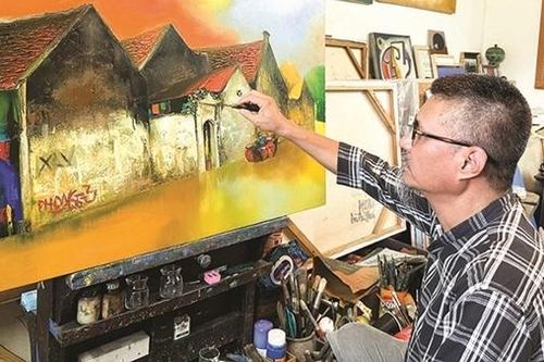 Họa sĩ Đào Hải Phong: Có tình cảm với những thứ mình vẽ mới quan trọng
