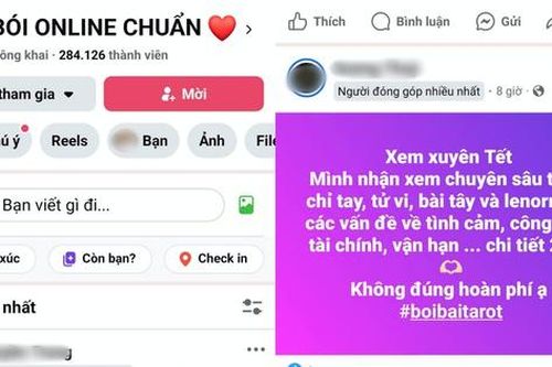 Cẩn trọng với xem bói, giải hạn online nở rộ dịp Tết 2025