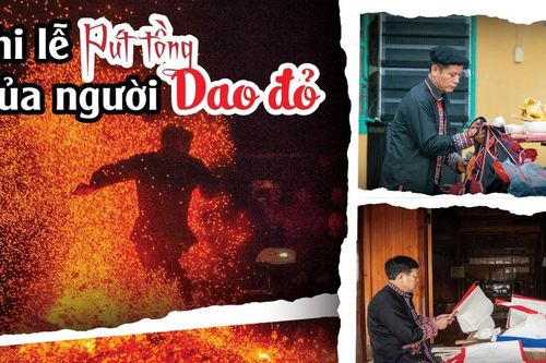 Nghi lễ Pút tồng của người Dao đỏ