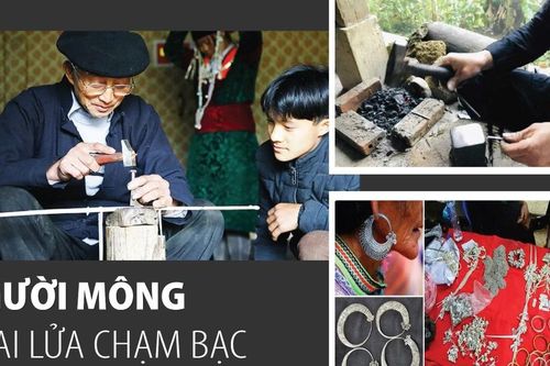Người Mông khai lửa chạm bạc