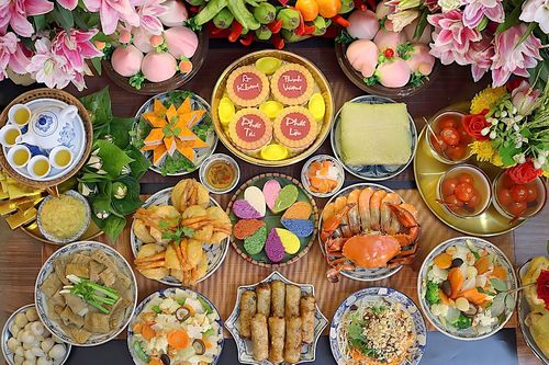 Những mâm cỗ Tết gây sốt mạng xã hội của mẹ đảm Hà thành