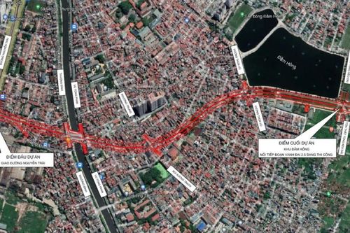 Đẩy nhanh tiến độ GPMB, phục vụ thi công dự án đường Vành đai 2,5
