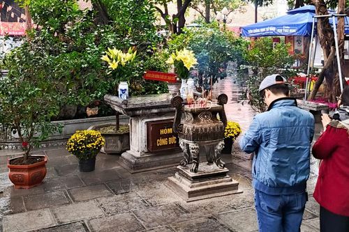 Chùa Hà yên tĩnh ngày Mùng 4 Tết