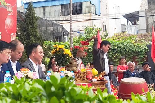 Tưng bừng khai mạc Lễ hội Vật cầu Xuân Ất Tỵ 2025