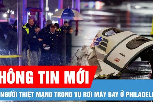 Mỹ: Thông tin mới về số người thiệt mạng trong vụ rơi máy bay ở Philadelphia