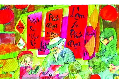Ngập ngừng phố xuân