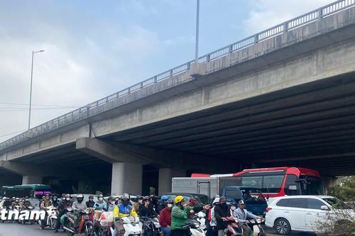 Cửa ngõ phía Nam Thủ đô trong ngày người dân bắt đầu trở lại sau kỳ nghỉ Tết dài