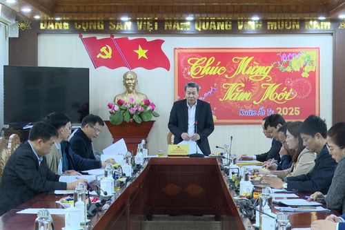 Huyện ủy Thọ Xuân: Giao ban về tình hình trước, trong và sau Tết Nguyên đán Ất Tỵ 2025