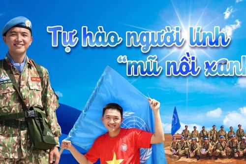 Tự hào người lính 'mũ nồi xanh'