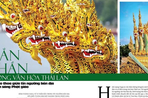 Rắn thần trong văn hóa Thái Lan: Sự giao thoa giữa tín ngưỡng bản địa và ánh sáng Phật giáo