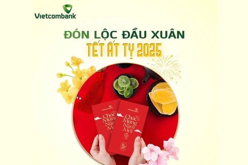 20.000 'lì xì' may mắn dành cho khách hàng giao dịch trong ngày mùng 6 Tết