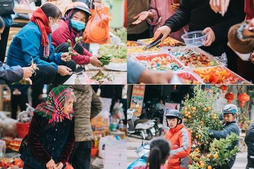 Sống lại hương vị Tết xưa trong lần đi chợ quê