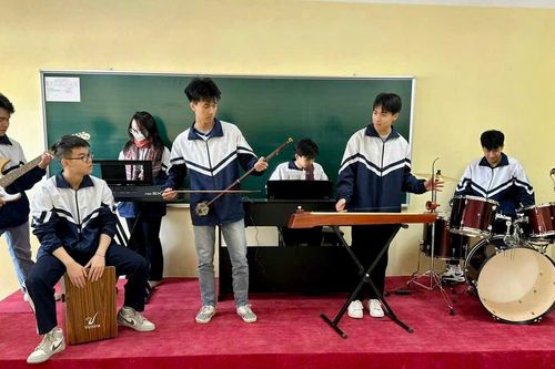 Tình yêu âm nhạc lan tỏa trong ngôi trường hạnh phúc