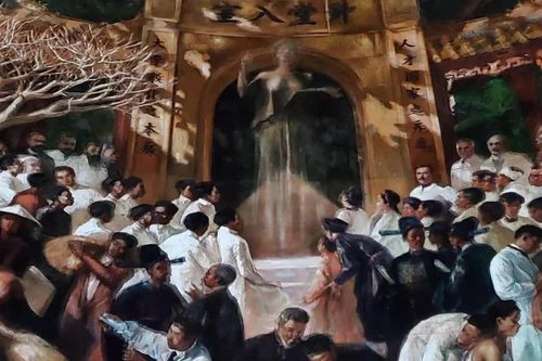 'Nữ thần tri thức đại học' trong tranh của họa sĩ Victor Tardieu