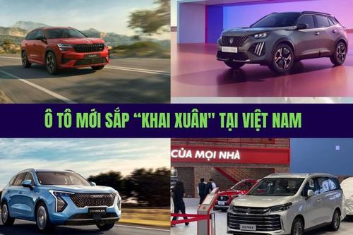 Loạt mẫu xe dự kiến khai xuân thị trường ô tô Việt Nam