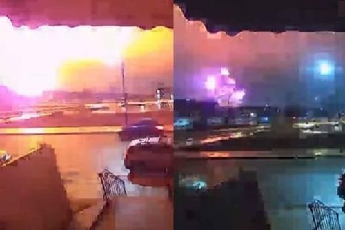 Máy bay đâm vào nhà dân rồi phát nổ, chưa phát hiện người còn sống sót
