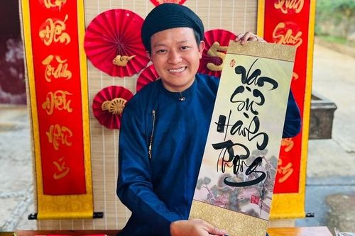 Nét đẹp tặng chữ đầu xuân