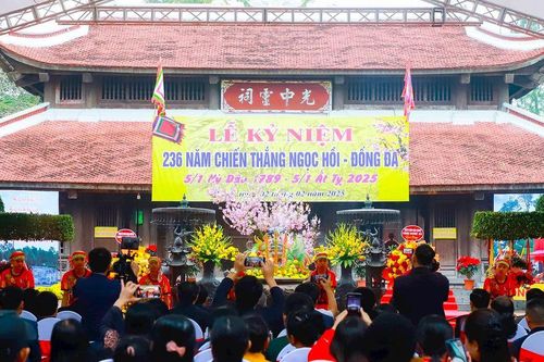 Nghệ An kỷ niệm 236 năm chiến thắng Ngọc Hồi - Đống Đa