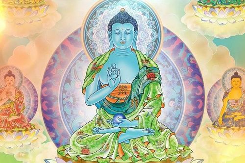 Có phải sắc thân đức Phật Dược Sư có màu xanh lam?
