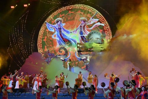 Đặc sắc chương trình nghệ thuật 'Âm vang Mê Linh'