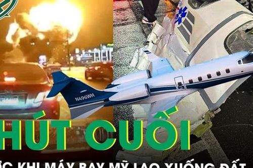 Hé lộ phút cuối căng thẳng trước khi máy bay cứu thương Mỹ lao xuống đất, không ai sống sót