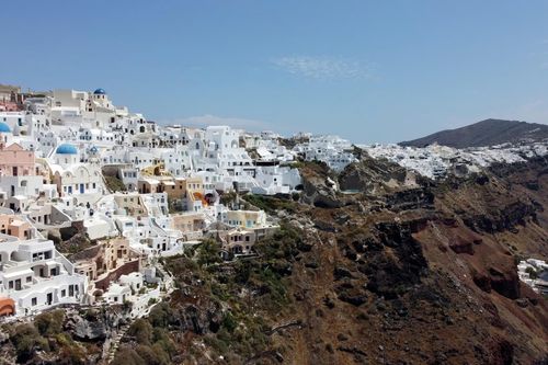 Hy Lạp tức tốc cử đặc nhiệm đến Santorini