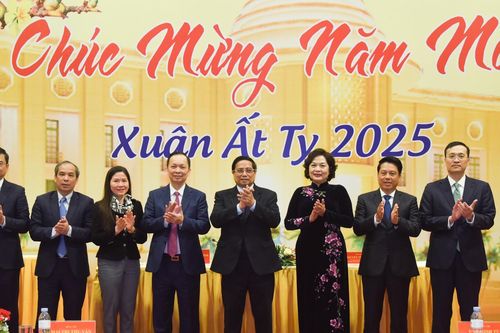 Thủ tướng Phạm Minh Chính chúc mừng năm mới Ất Tỵ ngành ngân hàng