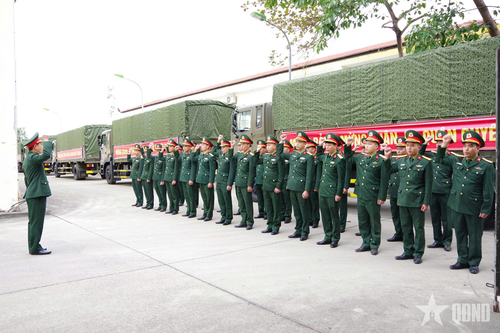 Lữ đoàn 971 thực hiện nhiệm vụ đầu Xuân Ất Tỵ 2025