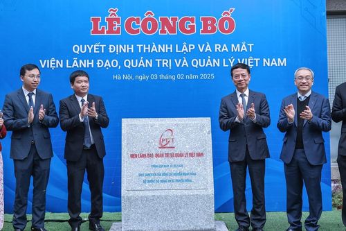 Ra mắt Viện đào tạo lãnh đạo, quản trị và quản lý mang đặc sắc Việt Nam