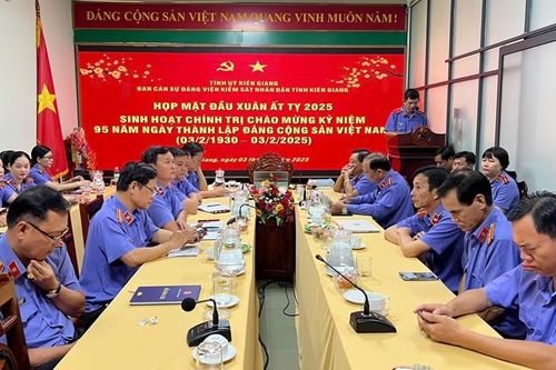 VKSND tỉnh Kiên Giang triển khai thực hiện nhiệm vụ sau Tết Nguyên Đán