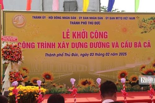 Khởi công công trình cầu Bà Cả, mở ra cơ hội phát triển kinh tế khu phía Đông Tp.HCM